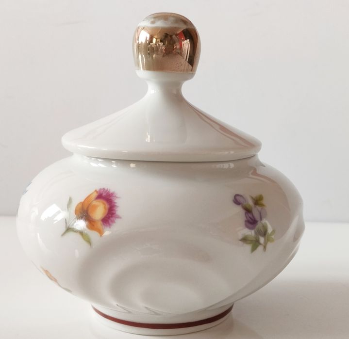 Weimar porzellan porcelana cukiernica cukierniczka