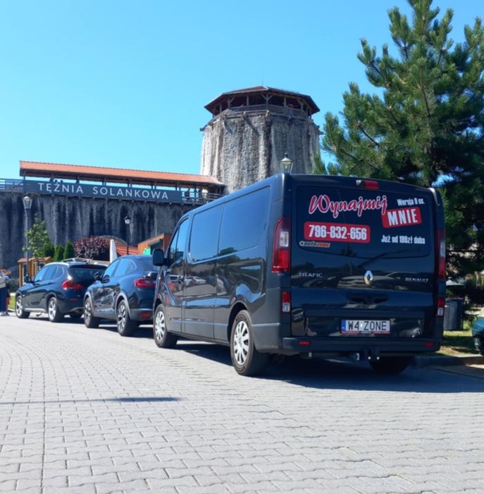 Wynajmę busa Renault Trafic 9 osobowy