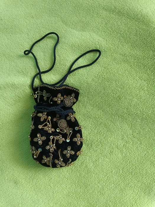 Torebka sakwa ręcznie robiona