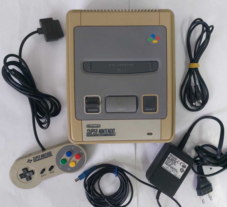 Super Nintendo pal хороший стан все працює, snes супер нінтендо