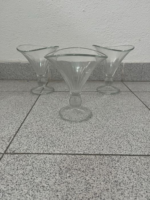 6 Taças de sobremesa