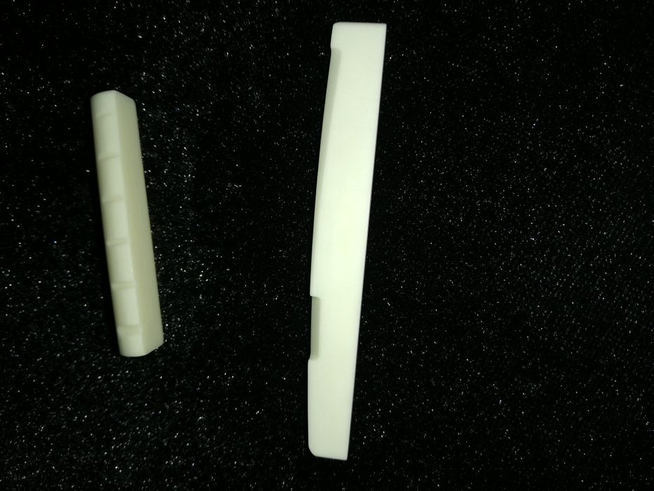 Rastilho e pestana de guitarra cordas de aço