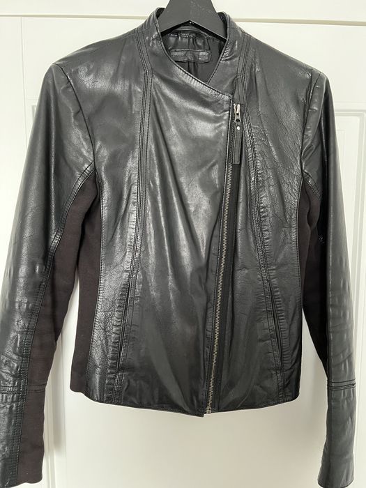 Kurtka czarna skórzana  Stradivarius r. M