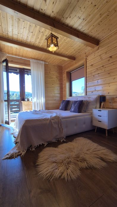 Domek w górach z jacuzzi