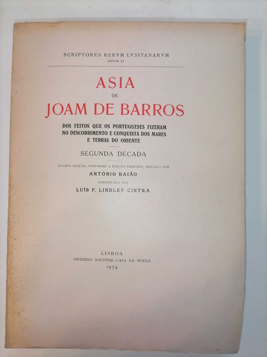 Asia de Joam de Barros, Segunda Decada