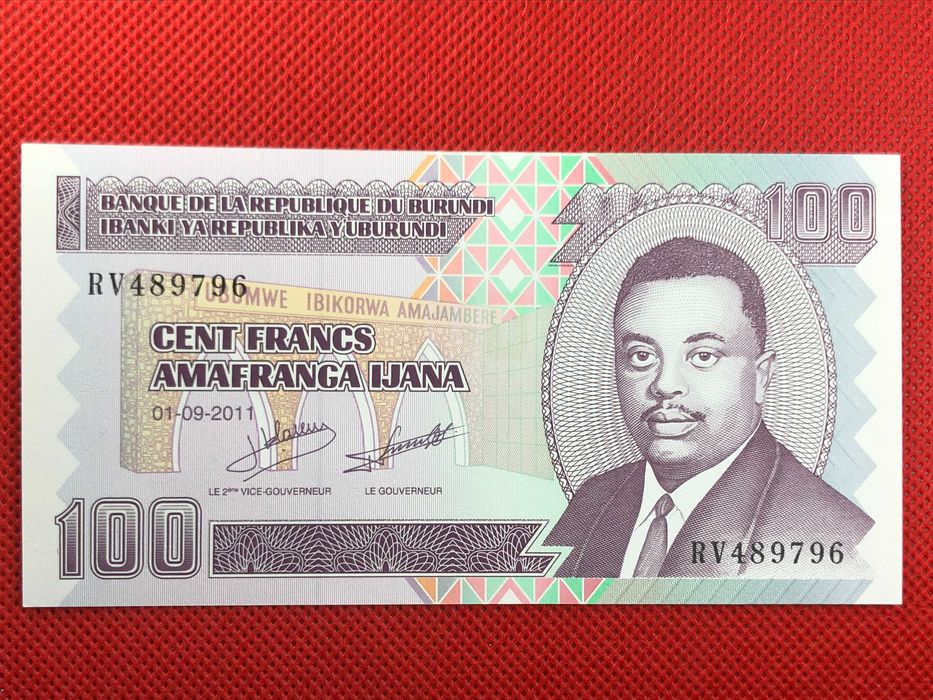 Burundi 100 Franc 2011 UNC