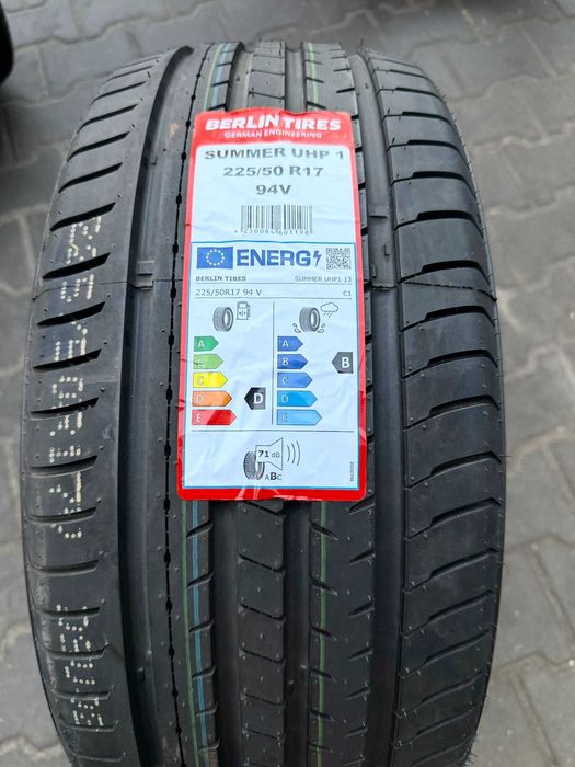 opony letnie 225/50r17 BERLIN Tires NOWE 24rok lato