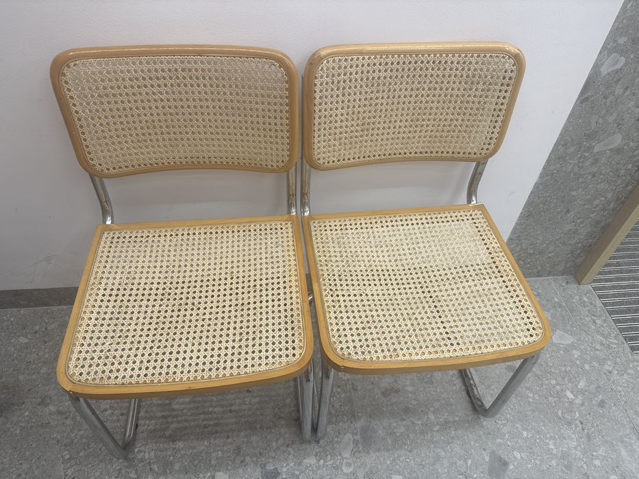 Krzesło ratanowe Cesca Bauhaus Tonet 2 sztuki