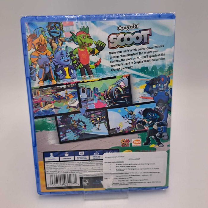 Gra Crayola Scoot Ps4 -Nowa