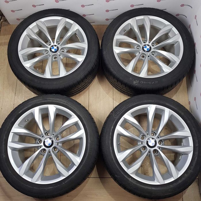 Диски + шини різноширокі BMW R18 5x120 F10 F11 F06 F12 F13 F32 F30 F34 E84 F25 E53 X1 X3 X5 БМВ Р18
