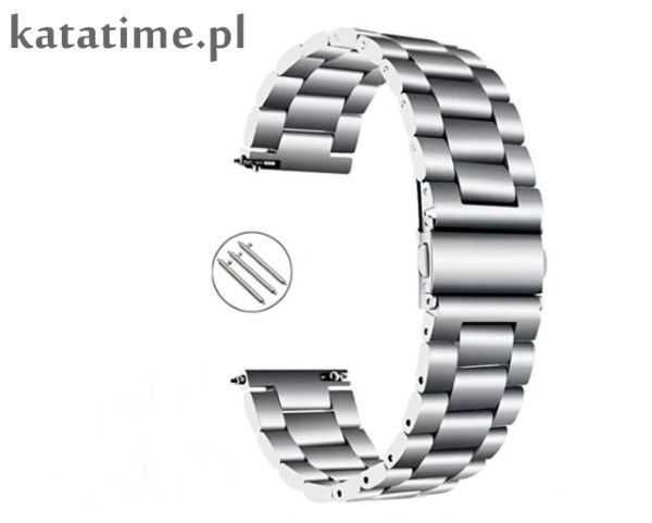 BRANSOLETKA do męskiego damskiego stalowa 18 20 22  mm + GRATISY