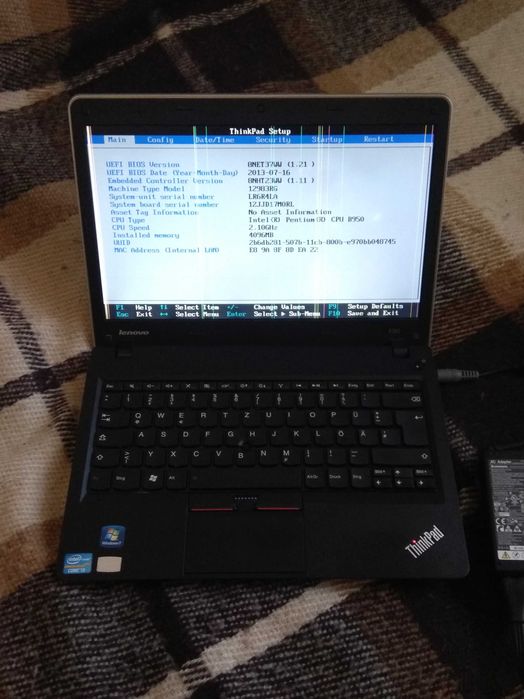 Lenovo ThinkPad EDGE E320 Intel B950 4GB 13.3" Робоча плата