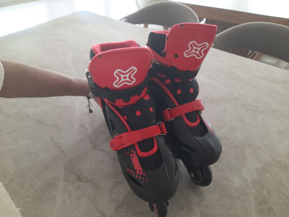 Patins em Linha INLINE SKATE Tamanho 36  40 Como Novos