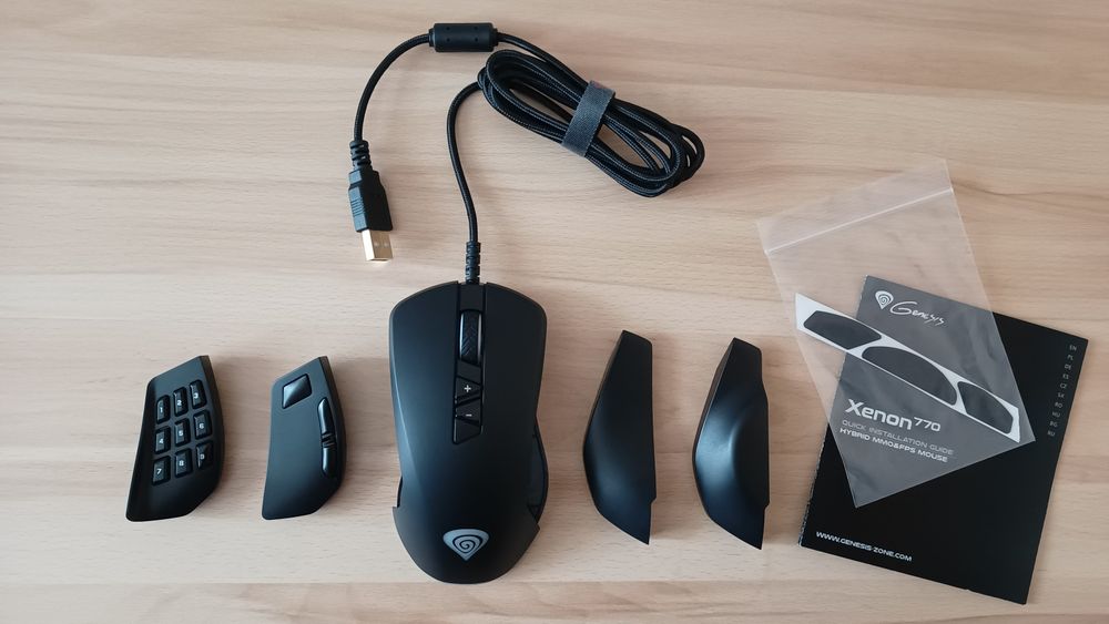 Mysz Genesis Xenon 770 + podkładka Carbon 500 M gratis