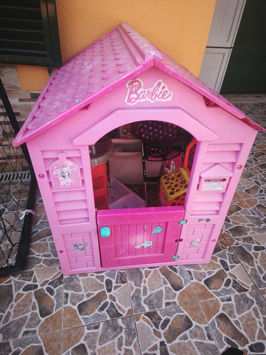 Casinha de Brincar Infantil Barbie (Exterior / Jardim)