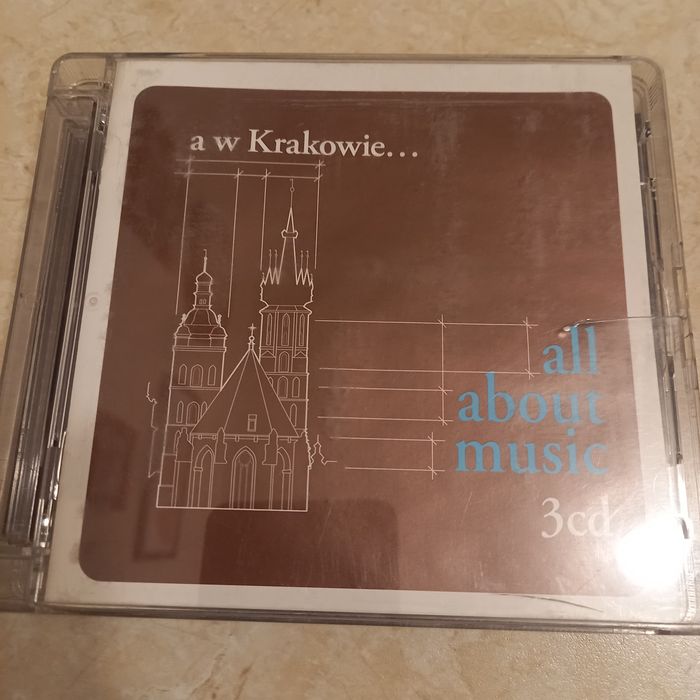 Plyta cd all about music 3 cd a w Krakowie album