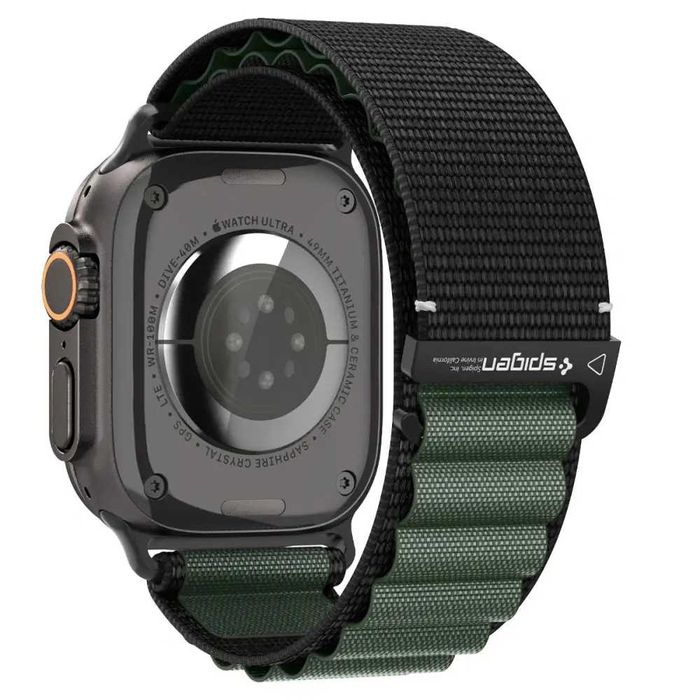 Ремешок Spigen Watch Band WBF1 для Apple Watch 44/45/46/49mm Green