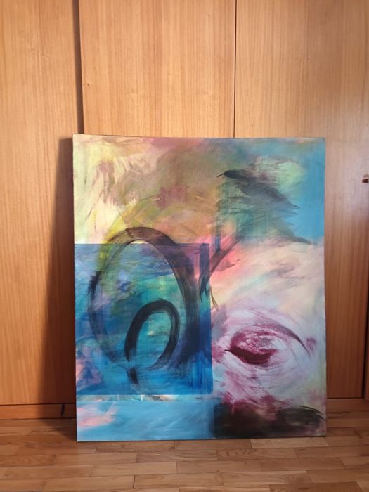 Quadros em tela pintados à mão