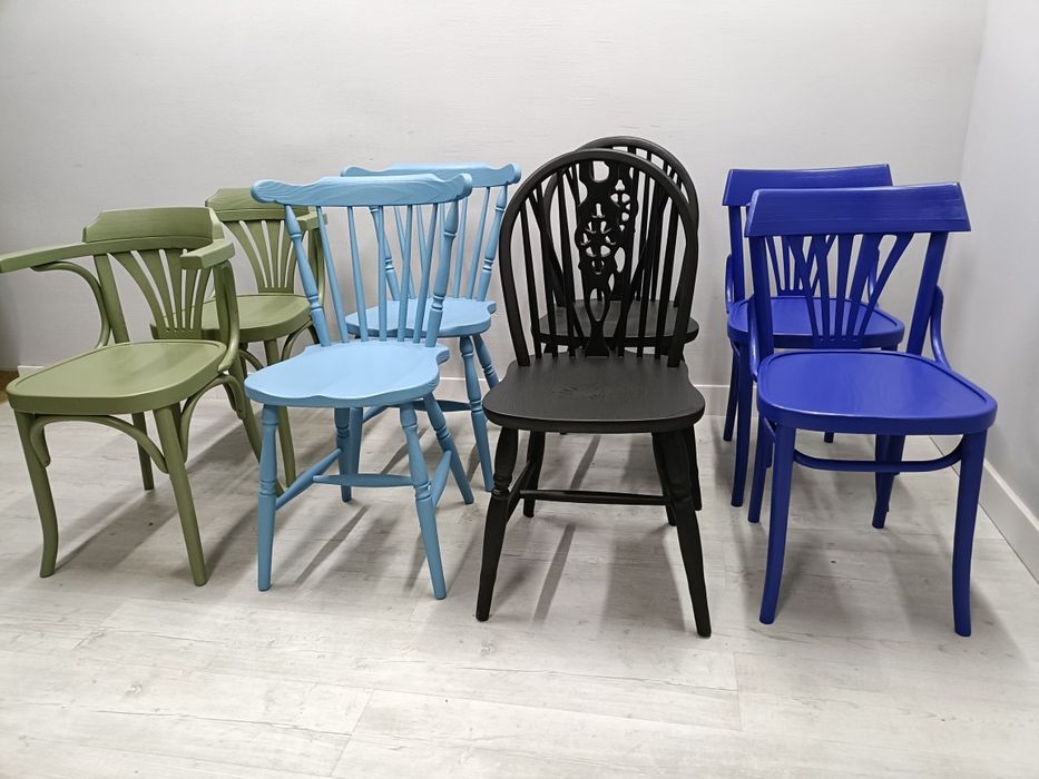 Krzesła Thonet Fameg Radomsko różne kolory na zamówienie