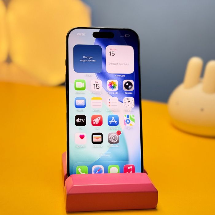 Смартфон Apple iPhone 16 Pro 128GB Black (148196) Б/У З ГАРАНТІЄЮ