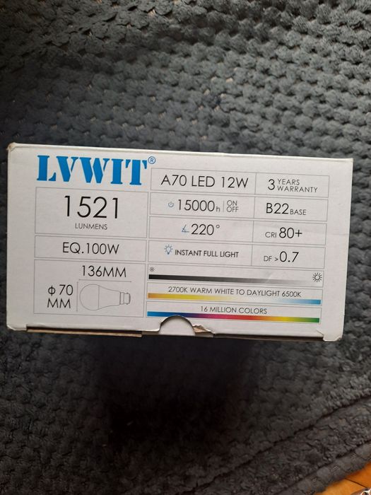 Żarówki led oświetlenie wifi