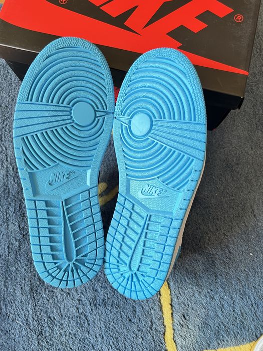 jordan 1 retro low og black dark powder blue.