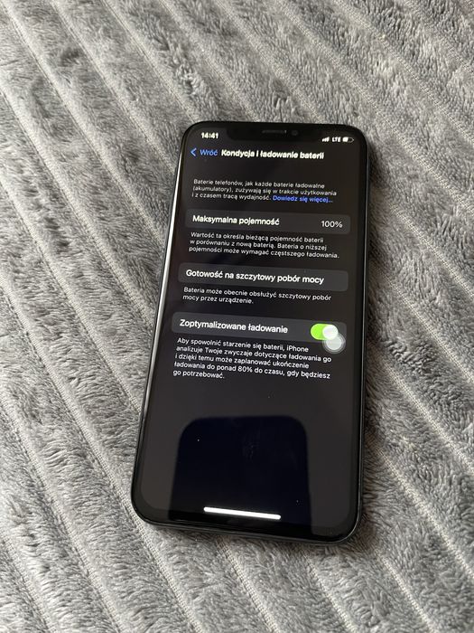 Iphone X 256gb black