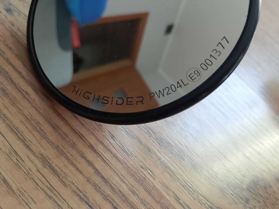 Lusterka motocyklowe na kierownicę Highsider PW204L (3 szt)