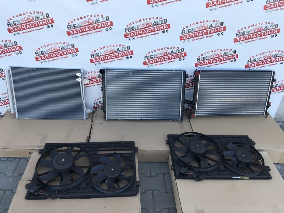 VW Passat B7 B8 USA радіатор основний кондиціонера дифузор в наявності