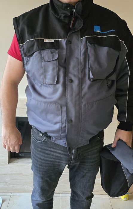 Kurtka robocza i bezrękawnik 2w1 XL