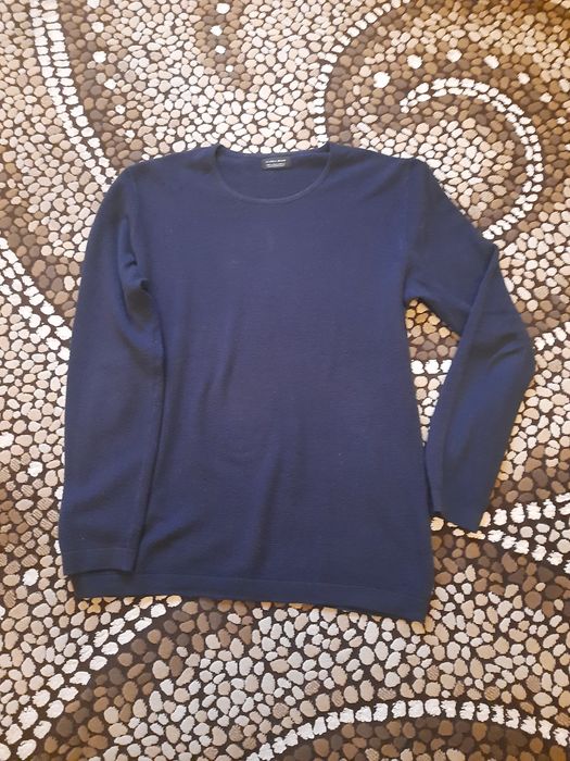 Sweter męski granatowy