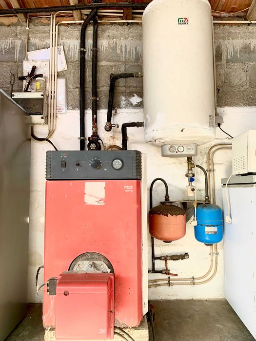 Caldeira de Aquecimento a Gasóleo + Cilindro