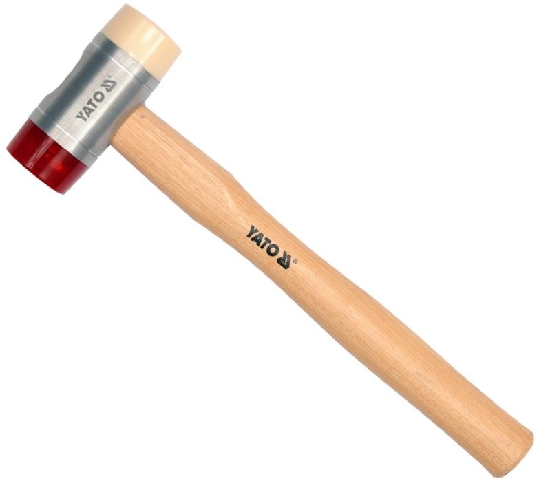 Młotek blacharski Yato 22 mm z trzonkiem hikorowym 150 g