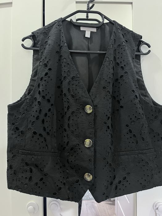 Bezrenkawnik kamizelka  H&M czarny