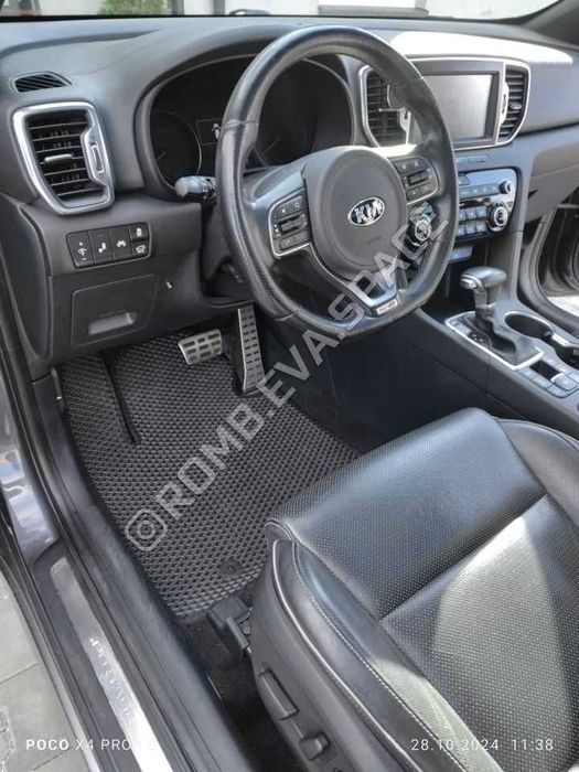 ‼️ 2 ЛОГО В ПОДАРУНОК ЕВА Автоковрики EVA, килимки ЄВА, авто коврики