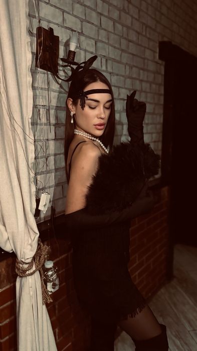 Вечірка в стилі Гетсбі . Прикраси . Одяг.