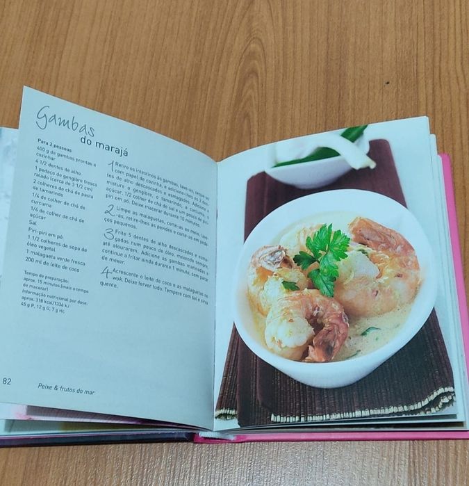 Livro "Receitas para dois"