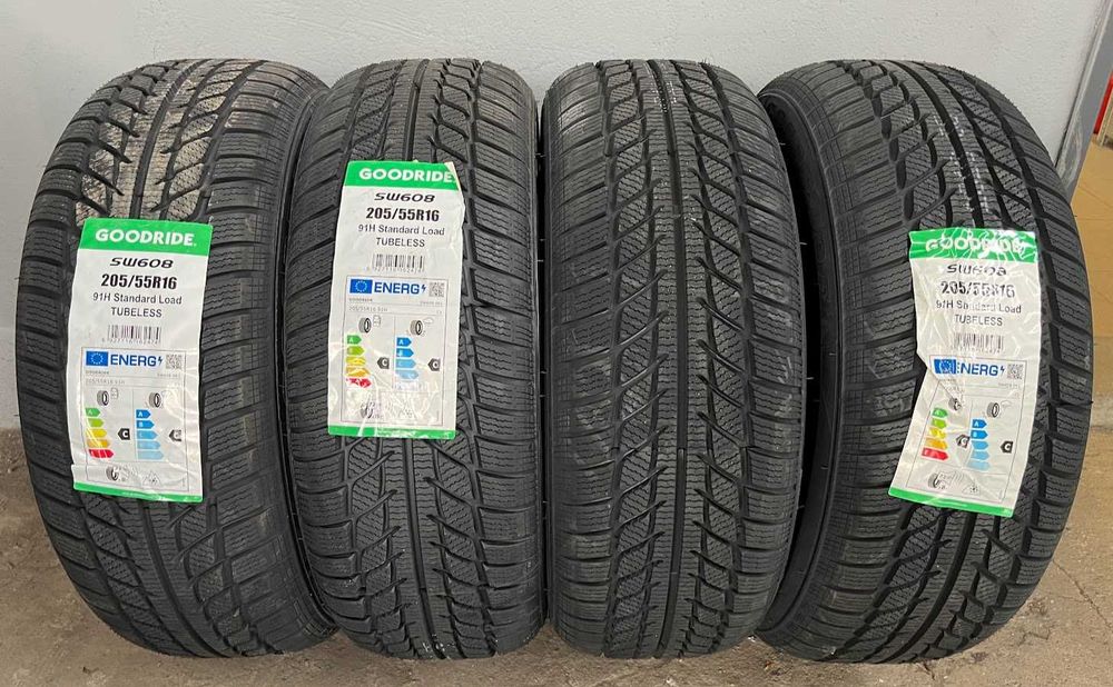Opony zimowe 205/55R16 Goodride SW608 nowe 2025r