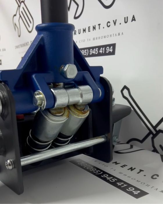 Scheppach Домкрат підкатний 3 Тони посилений низька посадна 75-505мм