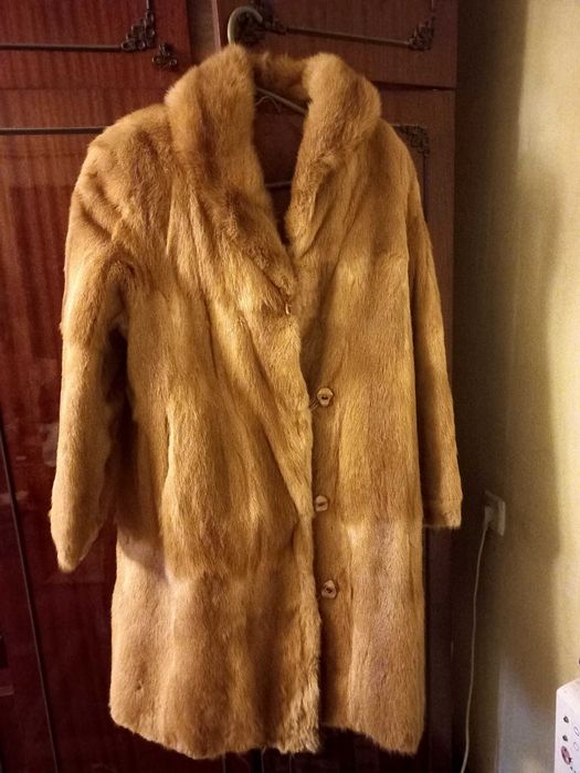 Норкова шуба натуральна