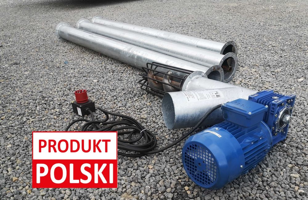 Żmijka do zboża-rura ocynkowana-przenośnik zbożowy 110/140/160/180/220