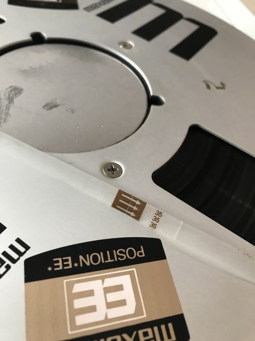 Maxell XLII EE szpula,taśma magnetofonowa, 26cm alu szpula