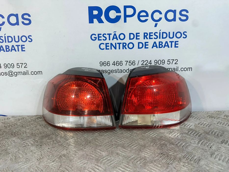 Conjunto Farolins Tras Traseiro Esquerdo Direito Original Volkswagen