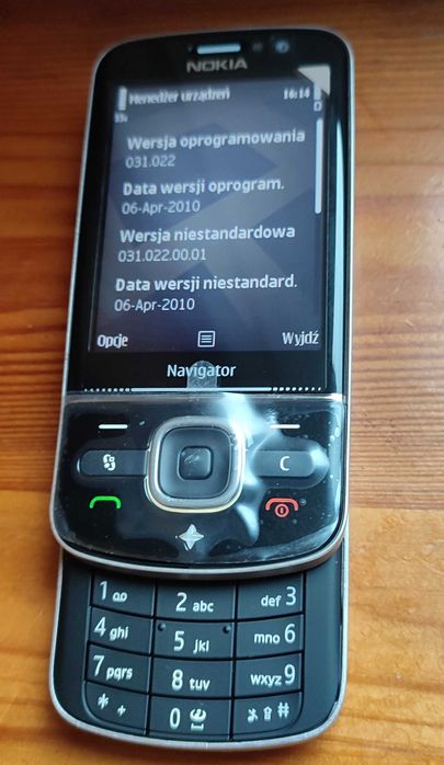 Oryginalna Nowa Nokia 6710 Navigator Black SWAP