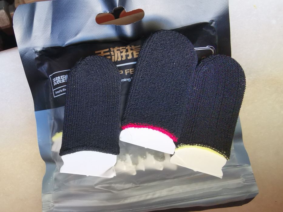 Luvas de dedo gaming