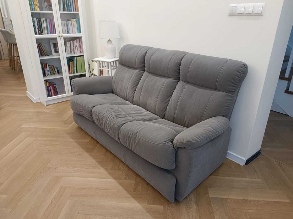 Komplet wypoczynkowy NUGAT z Agaty dwie kanapy 3osobowa, relaks spania