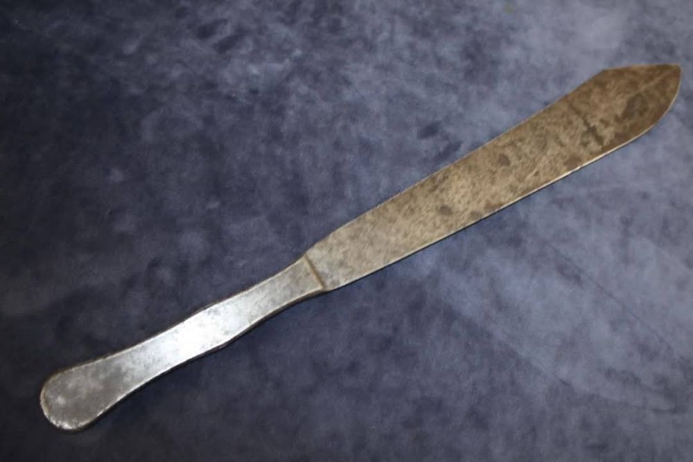 Antiga machete. Bela peça