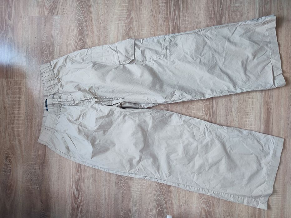 Spodnie Zara z szerokimi nogawkami