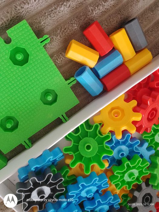 Klocki konstrukcyjne Korbo 117 elementów