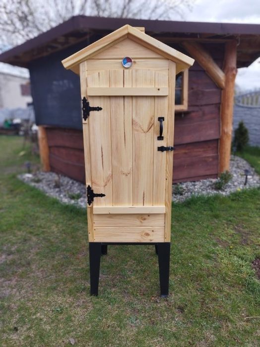 Wędzarnia drewniana komplet
